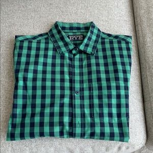 Hawker Rye Slim Stretch Button Down Shirt.